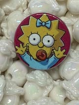 Acrylic focals double-sided bead