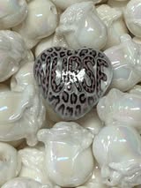 Acrylic focals double-sided bead