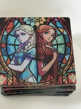6cm stained glass double sided acrylics.