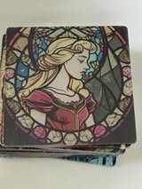 6cm stained glass double sided acrylics.