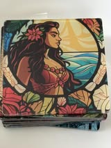 6cm stained glass double sided acrylics.