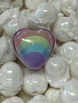 Acrylic focals double-sided bead