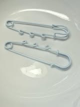 Charm safety pins