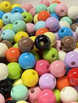 14mm primary color beads