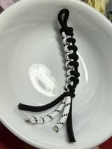 8.5” tied rope charms