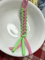 8.5” tied rope charms