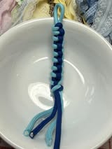 8.5” tied rope charms