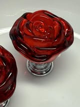 30mm glass bobbles comes with rod, nut, and bobbles