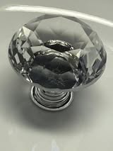 30mm glass bobbles comes with rod, nut, and bobbles