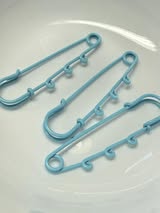 Charm safety pins
