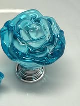 30mm glass bobbles comes with rod, nut, and bobbles