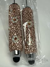 Stylus glass rhinestone with daisy inlaid gems