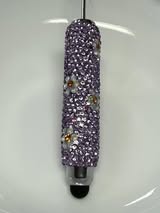 Stylus glass rhinestone with daisy inlaid gems