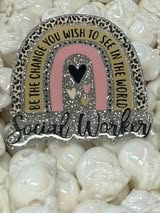 Badge reel acrylics 2/19/26, 3/8/26