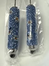 Stylus glass rhinestone with daisy inlaid gems