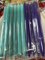 Plastic barrel clip-free pens for penwraps