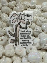 Badge reel acrylic 3/30/2026