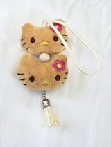 Plush keychain/bag charms