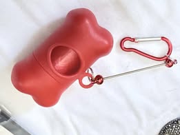 beadable Dog Waste bag dispenser