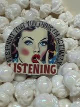 Badge reel acrylic 3/30/2026