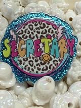 Badge reel acrylic 3/30/2026