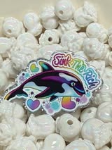badge reel acrylics April 2026