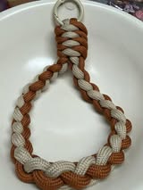 6” double looped keychains with spring ring hardware.