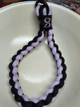 6” double looped keychains with spring ring hardware.