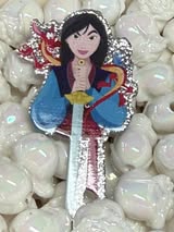 acrylics flat backs Princess/villains