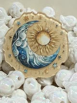 Acrylic flatbacks badge reel: Bows,Hearts, Peace, smile fame, Religion, Books, & Reading, Sun & Moon