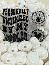 Acrylic flatback badge reel/pens: Funny, bad words, sweet, nice and cute