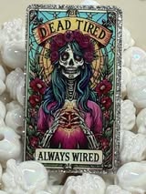 Acrylic flatbacks badge reel: Horror, spooky, Holiday, Tarot