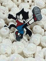 Acrylic badge reel acrylic flatbacks: Superhero's, Villians, Shows/movies, music, & video games