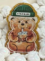 Acrylic  flatback badge reel: Drinks, Food