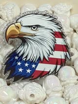 Acrylic flatback badge reel acrylics: America, Western style, Hunting & Fishing