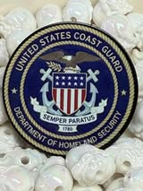 Acrylic flatback badge reel acrylics: America, Western style, Hunting & Fishing
