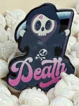 Acrylic flatbacks badge reel: Horror, spooky, Holiday, Tarot