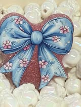 Acrylic flatbacks badge reel: Bows,Hearts, Peace, smile fame, Religion, Books, & Reading, Sun & Moon