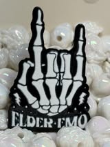 Acrylic flatback badge reel/pens: Funny, bad words, sweet, nice and cute
