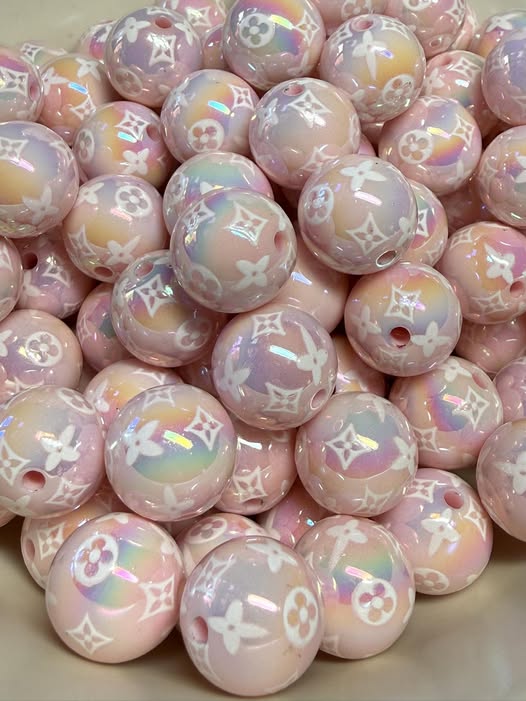16mm designer LV ab coated bead