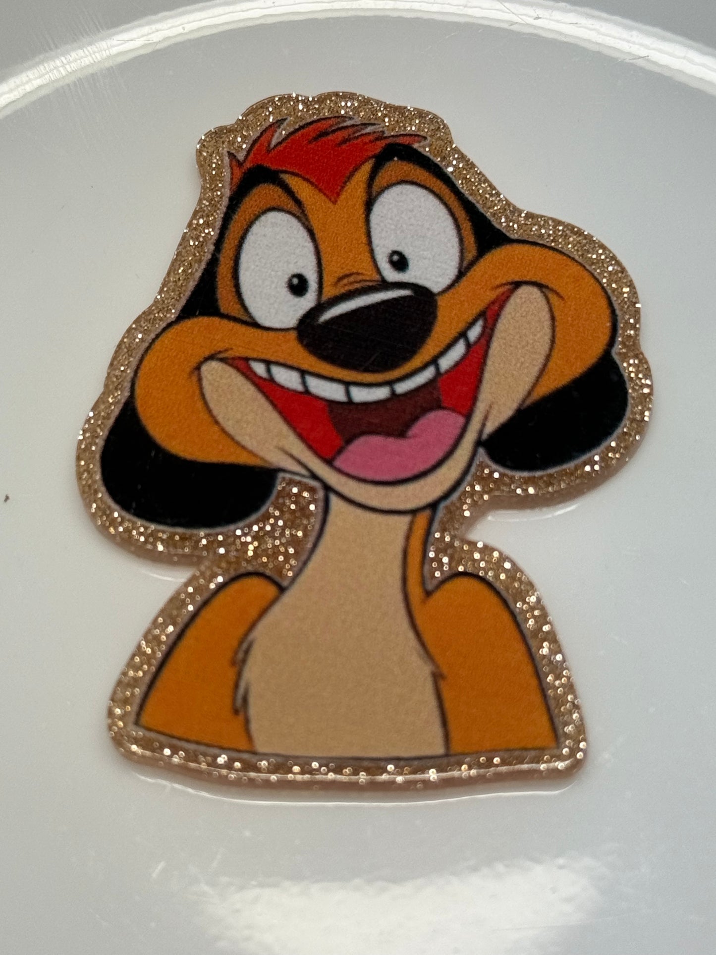 badge reel glitter acrylics new 12/22/25, 12/27/25, 1/2/26