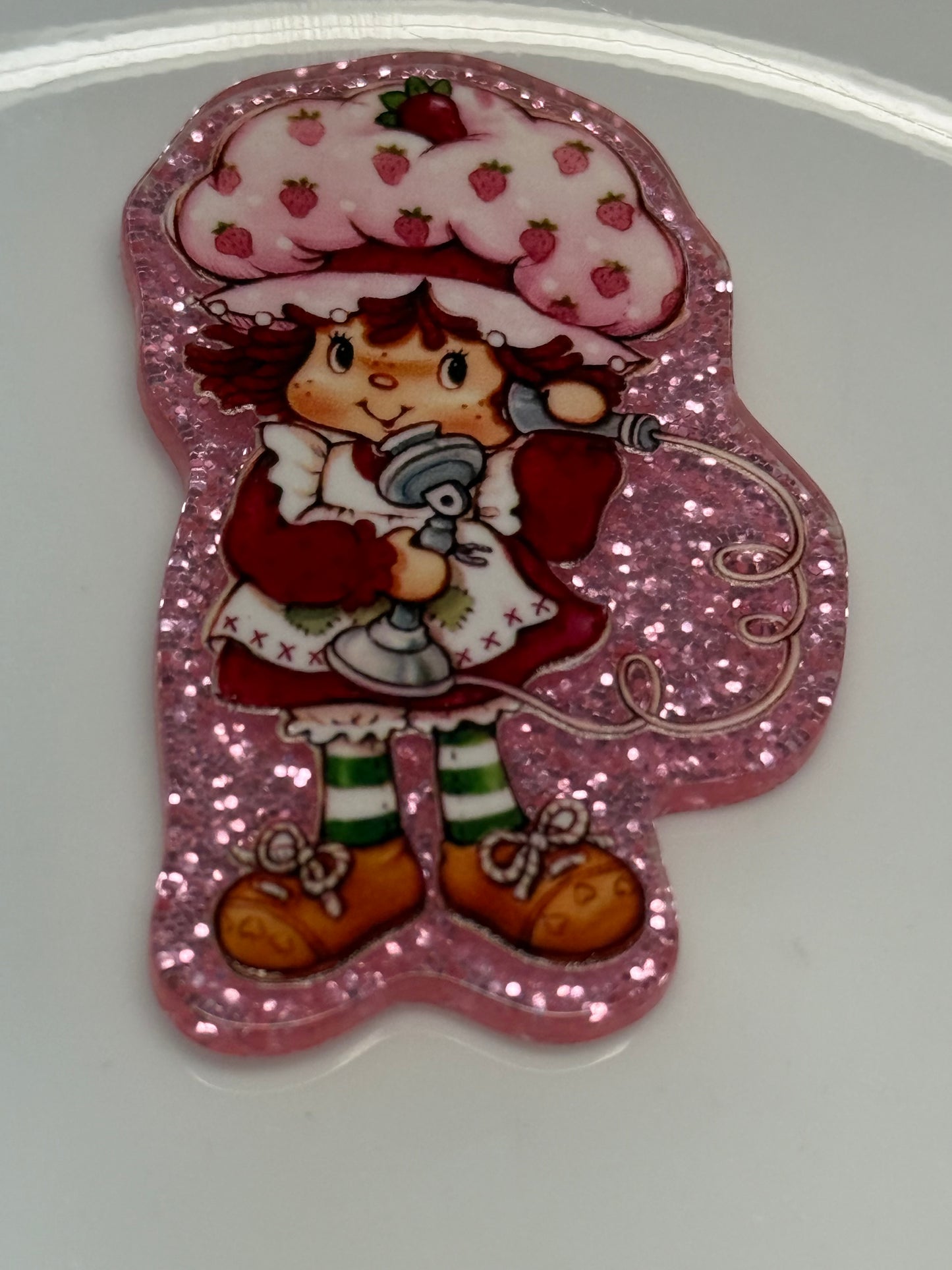 badge reel glitter acrylics new 12/22/25, 12/27/25, 1/2/26