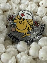 Acrylic badge reel flatbacks:  Healthcare, Dental, Fire Fighter, Police, EMT & School