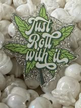 Acrylic flatback badge reel/pens: Funny, bad words, sweet, nice and cute