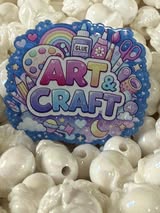 Acrylic flatback badge reel/pens: Funny, bad words, sweet, nice and cute