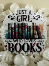Acrylic flatbacks badge reel: Bows,Hearts, Peace, smile fame, Religion, Books, & Reading, Sun & Moon