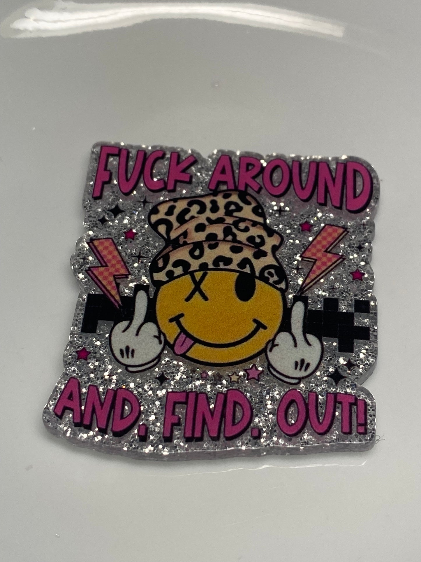 Badge reel acrylics