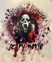 DTF heat press prints: Horror, Holidays