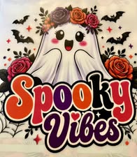 DTF heat press prints: Horror, Holidays