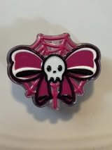 acrylic focal double sided beads: Horror